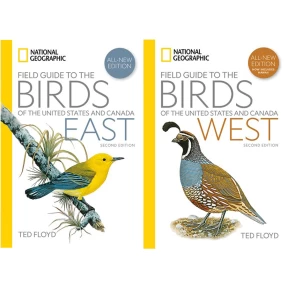 National Geographic Field Guide to Birds of the US and Canada Set (2 books)
